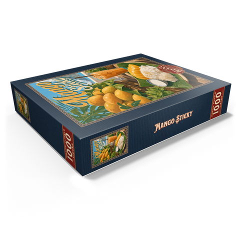 Sticky Rice - Thai Sticky Rice Dessert with Mango 1000 Jigsaw Puzzle box view1