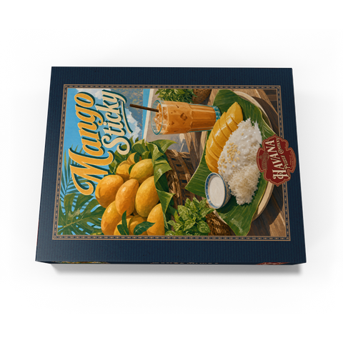 Sticky Rice - Thai Sticky Rice Dessert with Mango 1000 Jigsaw Puzzle box view3