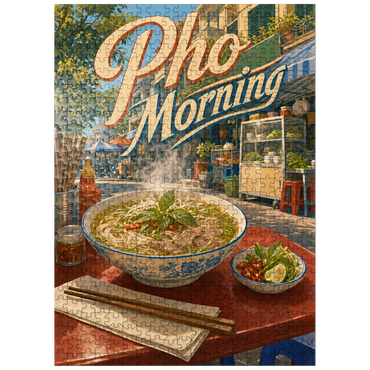 puzzleplate Pho Morning Vietnamese Street Food Sign 500 Jigsaw Puzzle