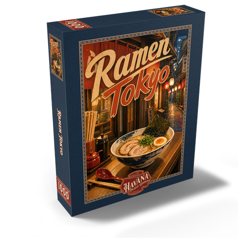 Tokyo Ramen Street Night Food Scene 1000 Jigsaw Puzzle box view2