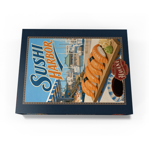 Sushi Harbor Waterfront Market Salmon Nigiri 500 Jigsaw Puzzle box view3