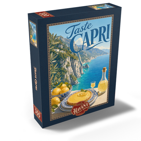 Capri Italy Coastal Lemon Dessert 300 Jigsaw Puzzle box view2