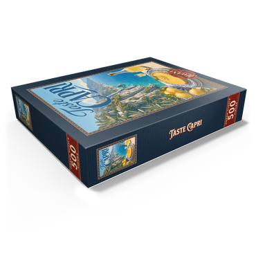 Capri Italy Coastal Lemon Dessert 500 Jigsaw Puzzle box view1
