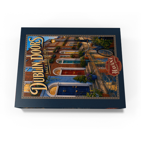 Dublin Doors Colorful Street Charm 500 Jigsaw Puzzle box view3