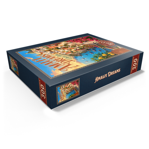 Amalfi Coast Sunset Romance 300 Jigsaw Puzzle box view1