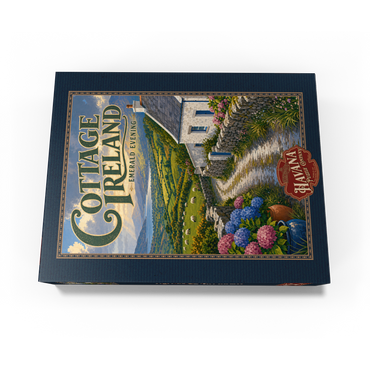 Ireland Cottage Emerald Evening 1000 Jigsaw Puzzle box view3