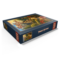 Forest Cottage Cozy Woodland Escape 1000 Jigsaw Puzzle box view1