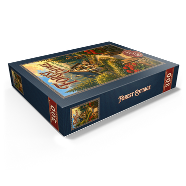 Forest Cottage Cozy Woodland Escape 300 Jigsaw Puzzle box view1