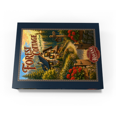 Forest Cottage Cozy Woodland Escape 300 Jigsaw Puzzle box view3