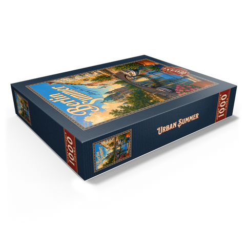 Berlin Summer Canal Charm 1000 Jigsaw Puzzle box view1