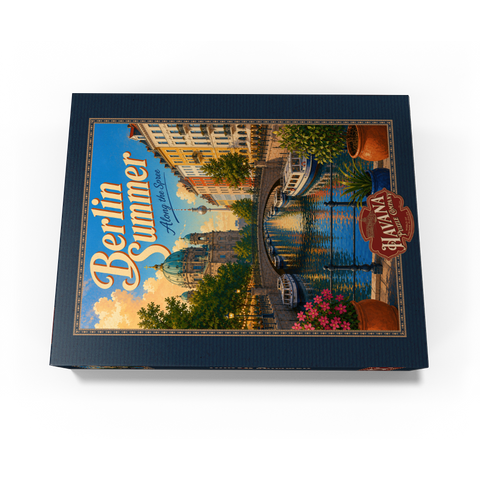 Berlin Summer Canal Charm 1000 Jigsaw Puzzle box view3