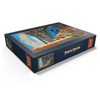 Porto Ribeira Riverfront Colorful Charm 500 Jigsaw Puzzle box view1