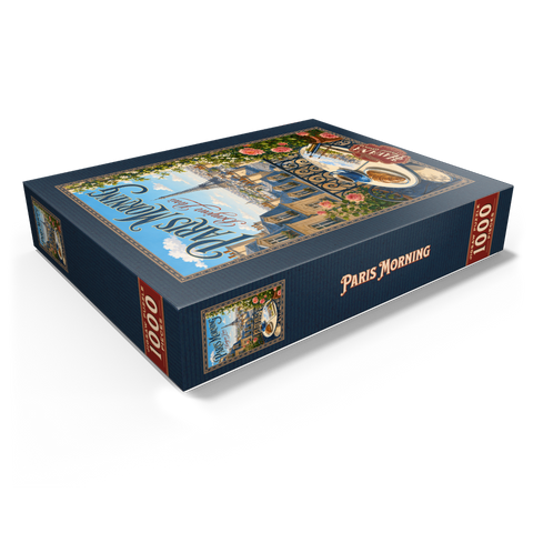 Eiffel Tower Morning Romance 1000 Jigsaw Puzzle box view1