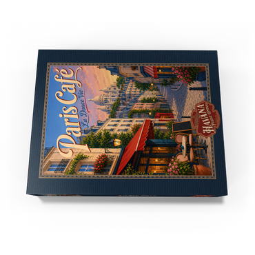 Paris Cafe Romantic Evening Charm 500 Jigsaw Puzzle box view3