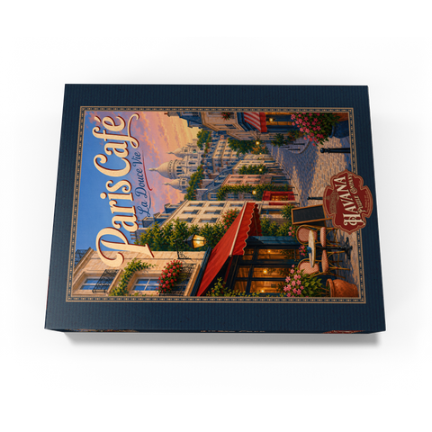 Paris Cafe Romantic Evening Charm 500 Jigsaw Puzzle box view3