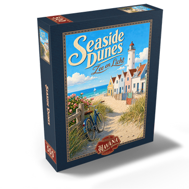 Seaside Dunes Lighthouse Coastal Charm 500 Jigsaw Puzzle box view2
