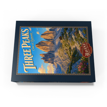 Majestic Mountain Sunset Splendor 500 Jigsaw Puzzle box view3