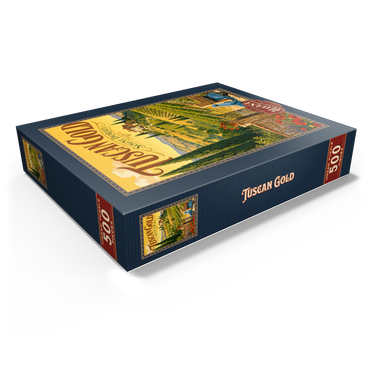 Tuscan Vineyard Golden Romance 500 Jigsaw Puzzle box view1