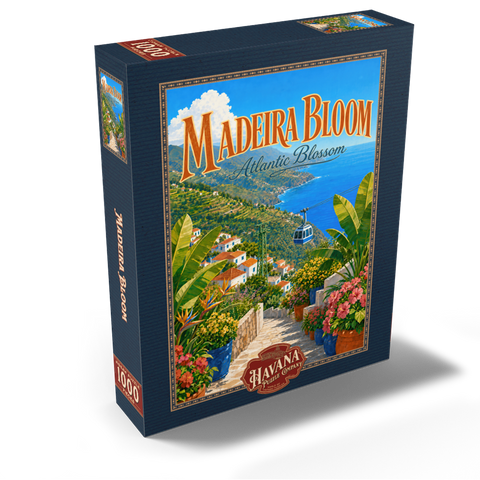 Madeira Coastal Bloom Paradise 1000 Jigsaw Puzzle box view2