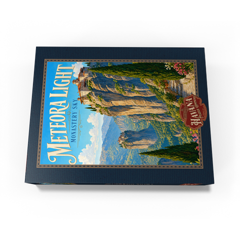 Meteora Monastery Sky Majesty 1000 Jigsaw Puzzle box view3