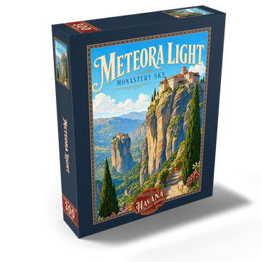 Meteora Monastery Sky Majesty 300 Jigsaw Puzzle box view2