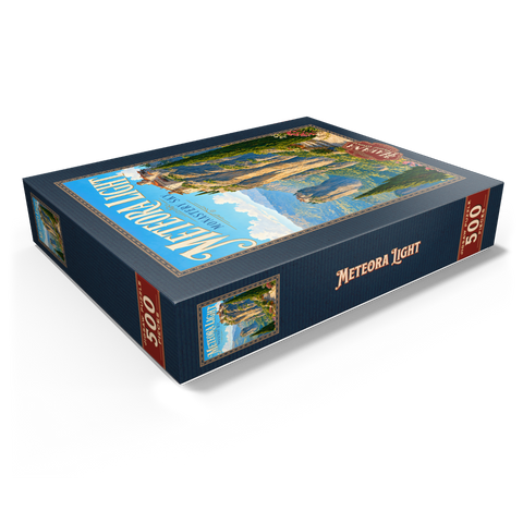 Meteora Monastery Sky Majesty 500 Jigsaw Puzzle box view1