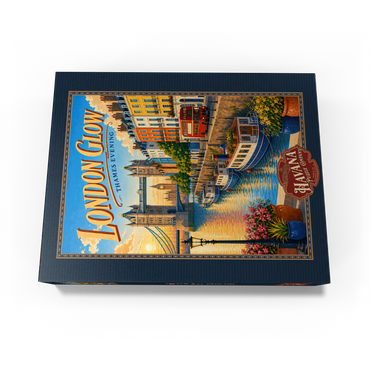 London Thames Evening Glow 500 Jigsaw Puzzle box view3
