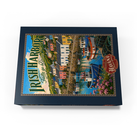 Irish Harbor Coastal Village Charm 1000 Jigsaw Puzzle box view3