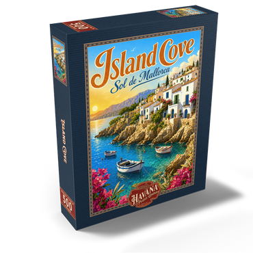 Sol de Mallorca Coastal Sunset Charm 500 Jigsaw Puzzle box view2
