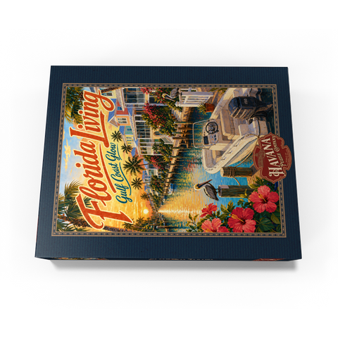 Florida Gulf Coast Sunset Serenity 300 Jigsaw Puzzle box view3