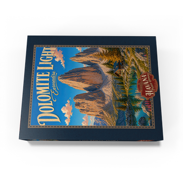 Dolomites Alpine Lake Serenity 1000 Jigsaw Puzzle box view3