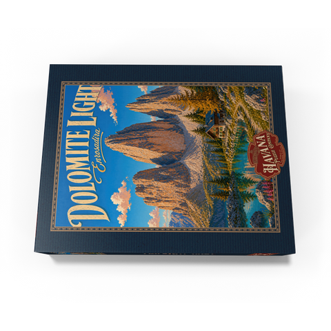 Dolomites Alpine Lake Serenity 1000 Jigsaw Puzzle box view3