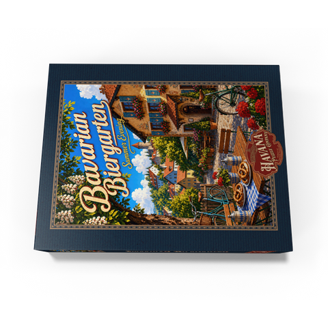 Bavarian Biergarten Summer Evening Charm 300 Jigsaw Puzzle box view3