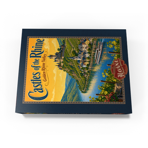 Rhine Valley Castles Golden Splendor 1000 Jigsaw Puzzle box view3
