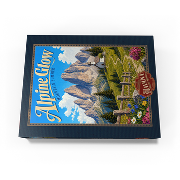 Alpine Mountain Summer Serenity 500 Jigsaw Puzzle box view3