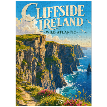 puzzleplate Ireland Cliffside Wild Atlantic Beauty 300 Jigsaw Puzzle