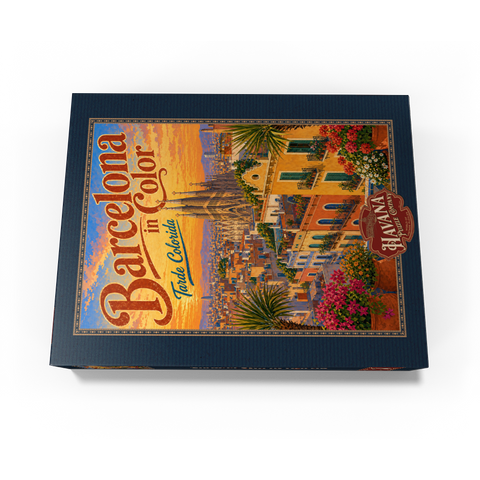 Sagrada Familia Sunset Splendor 300 Jigsaw Puzzle box view3