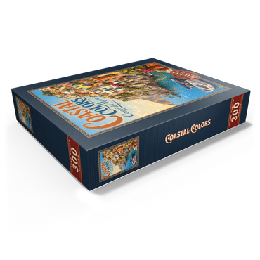 Amalfi Coast Colorful Coastal Charm 300 Jigsaw Puzzle box view1