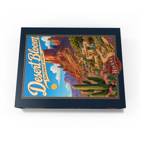 Desert Bloom Serene Southwest Beauty 500 Jigsaw Puzzle box view3