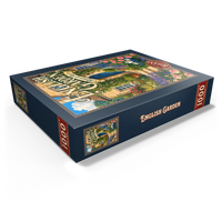 English Garden Roses Tea Charm 1000 Jigsaw Puzzle box view1