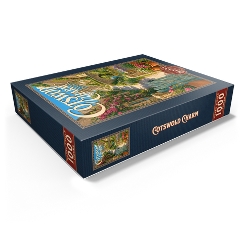Cotswold Village Honey Stone Charm 1000 Jigsaw Puzzle box view1