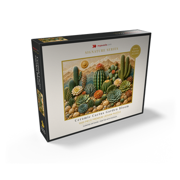 Ceramic Cactus Garden Bloom 1000 Jigsaw Puzzle box view2