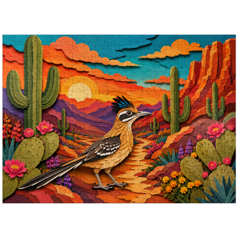 puzzleplate Roadrunner in Cactus Canyon 300 Jigsaw Puzzle