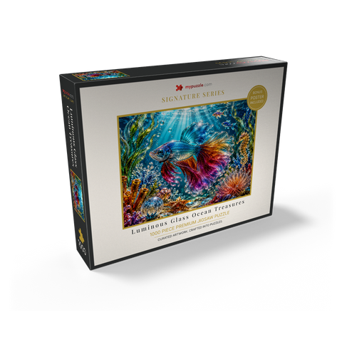 Luminous Glass Ocean Treasures 1000 Jigsaw Puzzle box view2