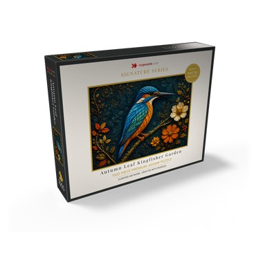 Autumn Leaf Kingfisher Garden 1000 Jigsaw Puzzle box view2