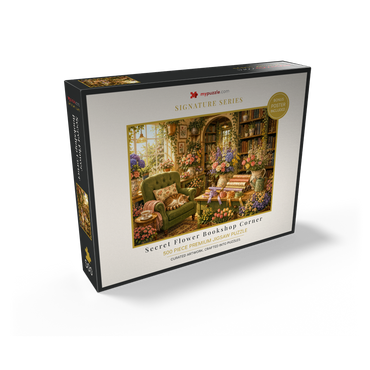 Secret Flower Bookshop Corner 500 Jigsaw Puzzle box view2