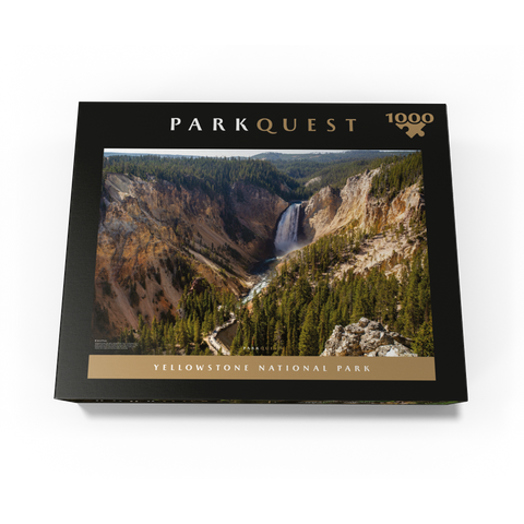 Yellowstone National Park: Artist Point 1000 Jigsaw Puzzle box view3