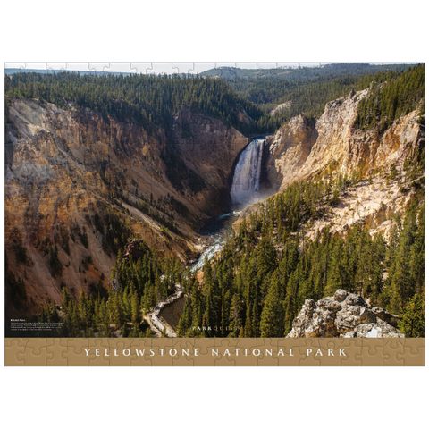 puzzleplate Yellowstone National Park: Artist Point 300 Jigsaw Puzzle
