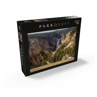Yellowstone National Park: Artist Point 500 Jigsaw Puzzle box view2