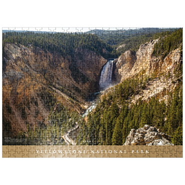 puzzleplate Yellowstone National Park: Artist Point 500 Jigsaw Puzzle